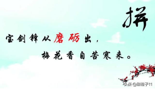 励志诗句（励志诗句100句霸气）