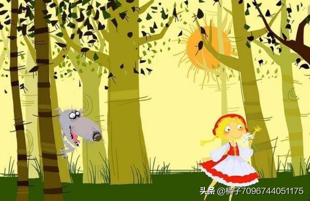 中文童话小红帽的故事视频（不为人知的童话动漫小红帽未删减）
